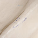 CHANEL Matelasse Chain Shoulder Bag Lamb Skin Beige Gold CC Auth 171543-10