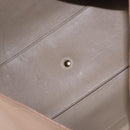 Salvatore Ferragamo Gancini Shoulder Bag Leather Pink Gold Auth 171552-18