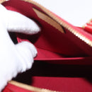 LOUIS VUITTON Vernis Rayure Alma BB Bag 2way Pomme D'amour M91593 LV Auth 171554A-23