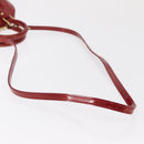 LOUIS VUITTON Vernis Rayure Alma BB Bag 2way Pomme D'amour M91593 LV Auth 171554A-8