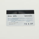 PRADA lint Schoudertas Leer Zwart Rood goud Auth 171555V-11