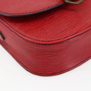LOUIS VUITTON Epi Saint Cloud PM Shoulder Bag Red M52217 LV Auth 171556-15