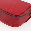 LOUIS VUITTON Epi Saint Cloud PM Shoulder Bag Red M52217 LV Auth 171556-16