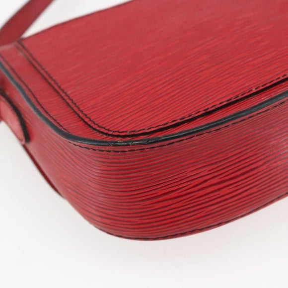 LOUIS VUITTON Epi Saint Cloud PM Shoulder Bag Red M52217 LV Auth 171556