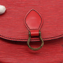 LOUIS VUITTON Epi Saint Cloud PM Shoulder Bag Red M52217 LV Auth 171556-18