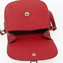 LOUIS VUITTON Epi Saint Cloud PM Shoulder Bag Red M52217 LV Auth 171556-19
