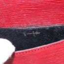 LOUIS VUITTON Epi Saint Cloud PM Shoulder Bag Red M52217 LV Auth 171556-21