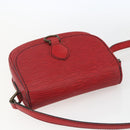 LOUIS VUITTON Epi Saint Cloud PM Shoulder Bag Red M52217 LV Auth 171556-6