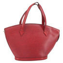 LOUIS VUITTON Epi Saint Jacques Shoulder Bag Red M52277 LV Auth 171557-1