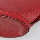 LOUIS VUITTON Epi Saint Jacques Shoulder Bag Red M52277 LV Auth 171557-11