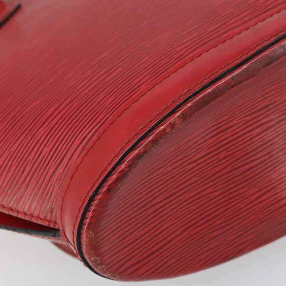 LOUIS VUITTON Epi Saint Jacques Shoulder Bag Red M52277 LV Auth 171557