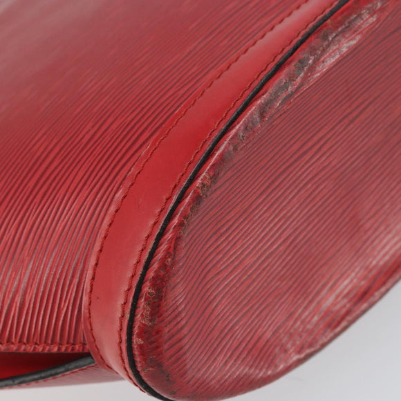 LOUIS VUITTON Epi Saint Jacques Shoulder Bag Red M52277 LV Auth 171557