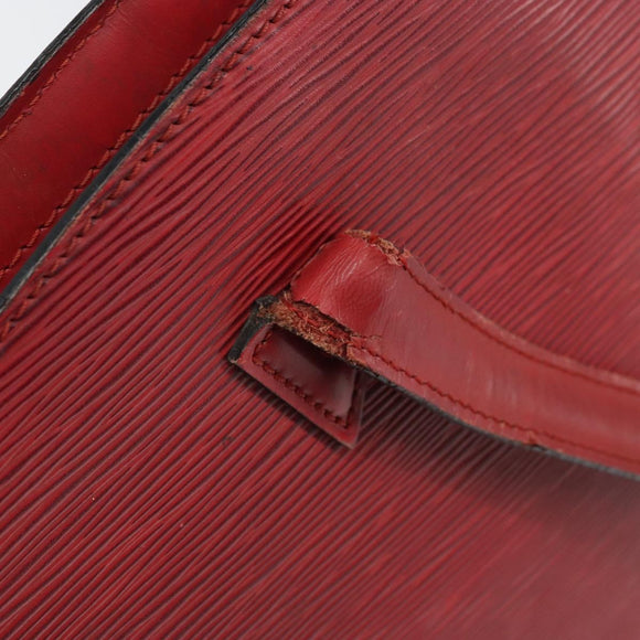 LOUIS VUITTON Epi Saint Jacques Shoulder Bag Red M52277 LV Auth 171557