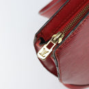 LOUIS VUITTON Epi Saint Jacques Shoulder Bag Red M52277 LV Auth 171557-16