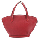 LOUIS VUITTON Epi Saint Jacques Shoulder Bag Red M52277 LV Auth 171557-2