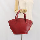 LOUIS VUITTON Epi Saint Jacques Shoulder Bag Red M52277 LV Auth 171557-23