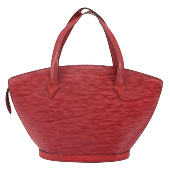 LOUIS VUITTON Epi Saint Jacques Shoulder Bag Red M52277 LV Auth 171557