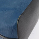 LOUIS VUITTON Epi Petit Noe Shoulder Bag Bicolor Black Blue M44152 Auth 171558-10