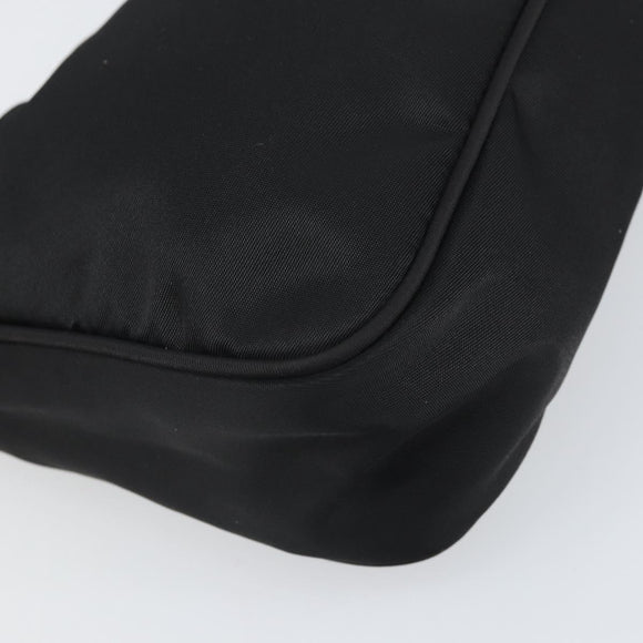 PRADA Hand pouch Pouch Nylon Black Auth 171559A