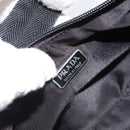 PRADA Hand pouch Pouch Nylon Black Auth 171559A-20