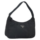 PRADA Hand pouch Pouch Nylon Black Auth 171559A-1