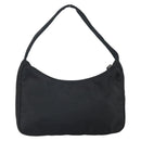 PRADA Hand pouch Pouch Nylon Black Auth 171559A-2
