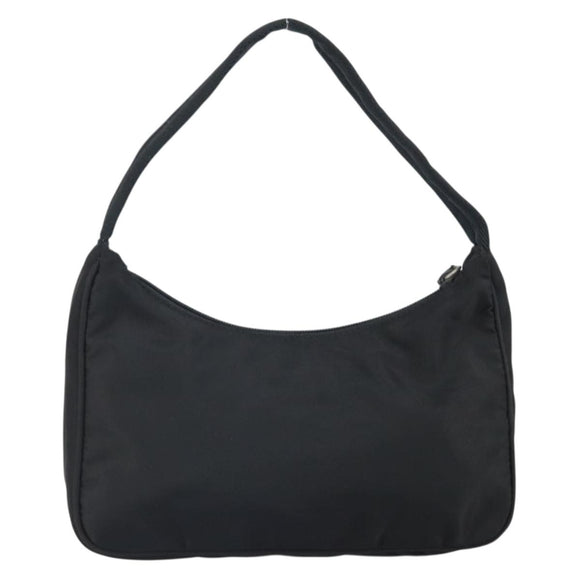 PRADA Hand pouch Pouch Nylon Black Auth 171559A