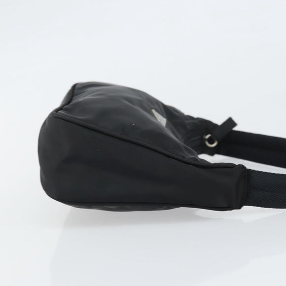 PRADA Hand pouch Pouch Nylon Black Auth 171559A