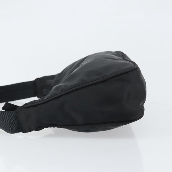 PRADA Hand pouch Pouch Nylon Black Auth 171559A