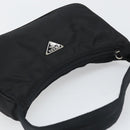 PRADA Hand pouch Pouch Nylon Black Auth 171559A-6