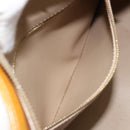 LOUIS VUITTON Monogram Vernis Houston Hand Bag Beige M91004 LV Auth 171560-25