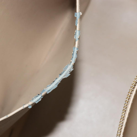 LOUIS VUITTON Monogram Vernis Houston Hand Bag Beige M91004 LV Auth 171561