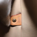 LOUIS VUITTON Monogram Vernis Houston Hand Bag Beige M91004 LV Auth 171561-12