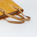 LOUIS VUITTON Monogram Vernis Houston Hand Bag Beige M91004 LV Auth 171561-7
