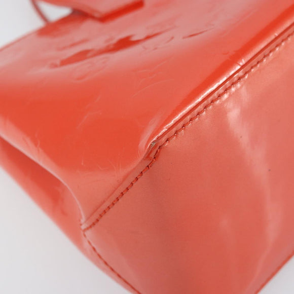 LOUIS VUITTON Monogram Vernis Wilshire PM Tasche Orenge Sunset M93644 Auth 171567
