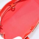 LOUIS VUITTON Monogram Vernis Wilshire PM Tasche Orenge Sunset M93644 Auth 171567-11