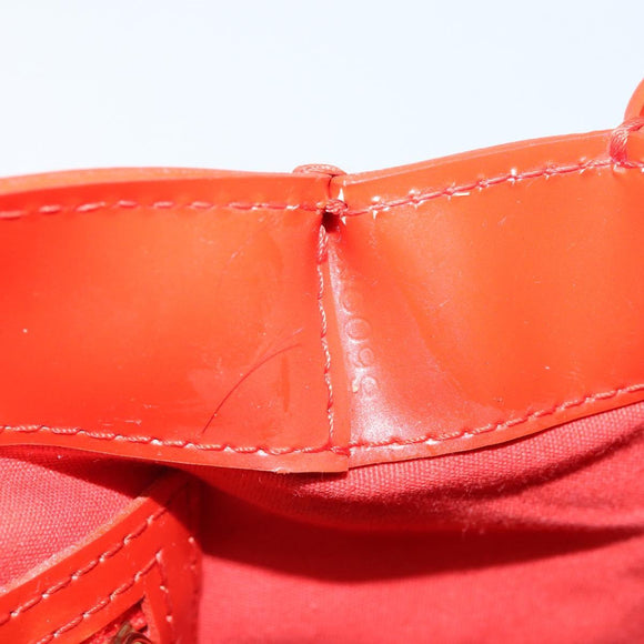 LOUIS VUITTON Monogram Vernis Wilshire PM Tasche Orenge Sunset M93644 Auth 171567