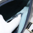 GUCCI GG Supreme Sherry Line Boston Bag PVC Navy Gold 010 47 301 Auth 171571-10