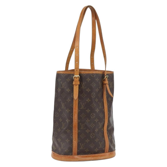 LOUIS VUITTON Monogram Bucket GM Shoulder Bag M42236 LV Auth 171580