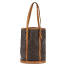 LOUIS VUITTON Monogram Bucket GM Shoulder Bag M42236 LV Auth 171580-13