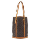 LOUIS VUITTON Monogram Bucket GM Shoulder Bag M42236 LV Auth 171580-2