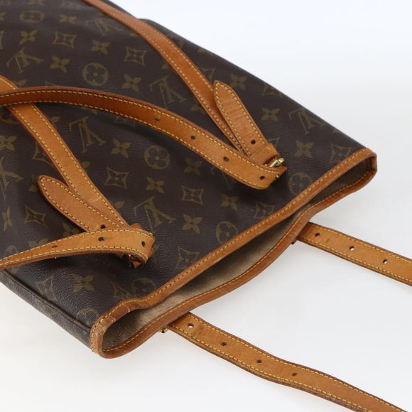 LOUIS VUITTON Monogram Bucket GM Shoulder Bag M42236 LV Auth 171580