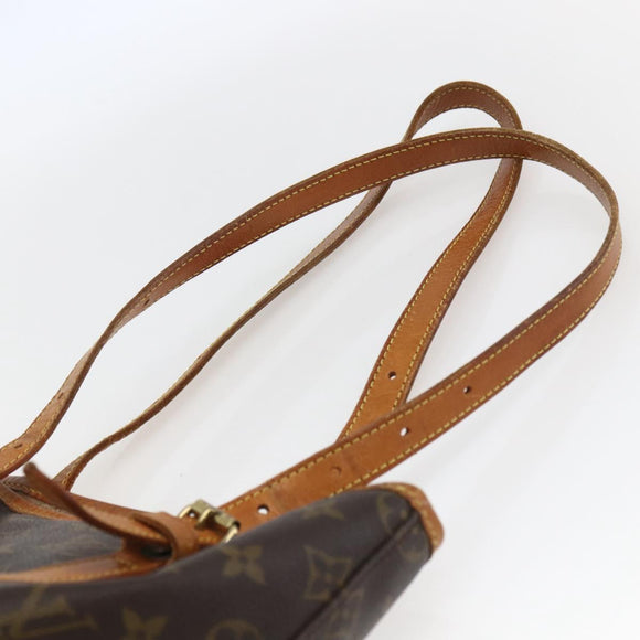 LOUIS VUITTON Monogram Bucket GM Shoulder Bag M42236 LV Auth 171580