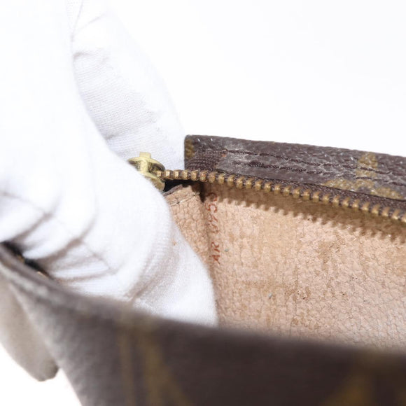 LOUIS VUITTON Monogram Bucket GM Accessory Pouch LV Auth 171581