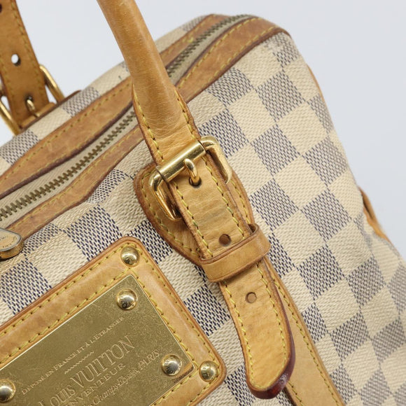 LOUIS VUITTON Damier Azur Berkeley Hand Bag N52001 LV Auth 171582