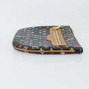 LOUIS VUITTON Monogram Multicolor Pochette GM Pouch Black M60027 LV Auth 171588-3