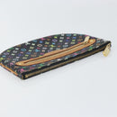LOUIS VUITTON Monogram Multicolor Pochette GM Pouch Black M60027 LV Auth 171588-5