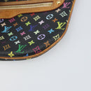 LOUIS VUITTON Monogram Multicolor Pochette GM Pouch Black M60027 LV Auth 171588-7