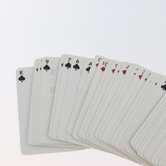 LOUIS VUITTON Playing Cards Multicolor LV Auth 171589