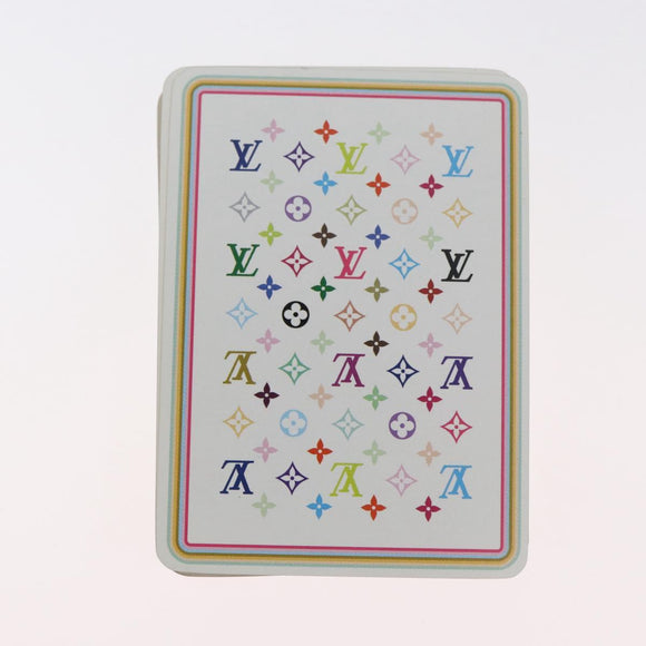 LOUIS VUITTON Playing Cards Multicolor LV Auth 171589